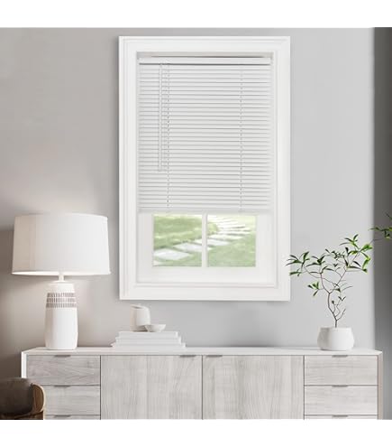Amazon.com: Cordless Light Filtering Mini Blind - 18 Inch Width
